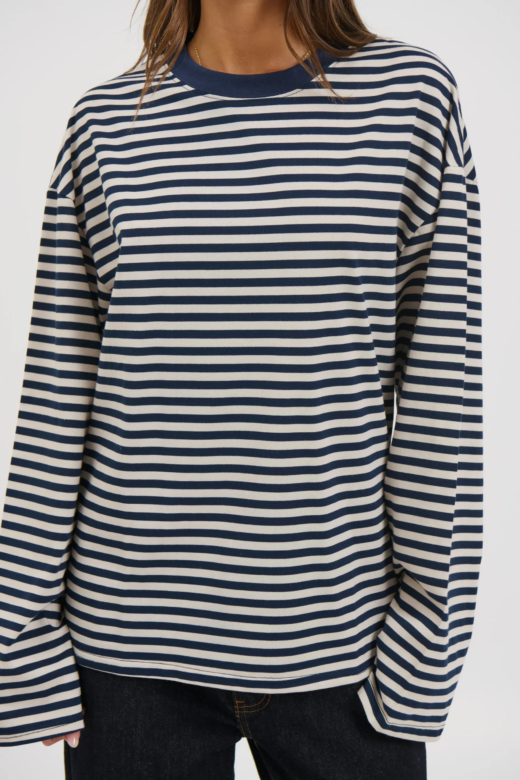 Sadie Long Sleeve Navy