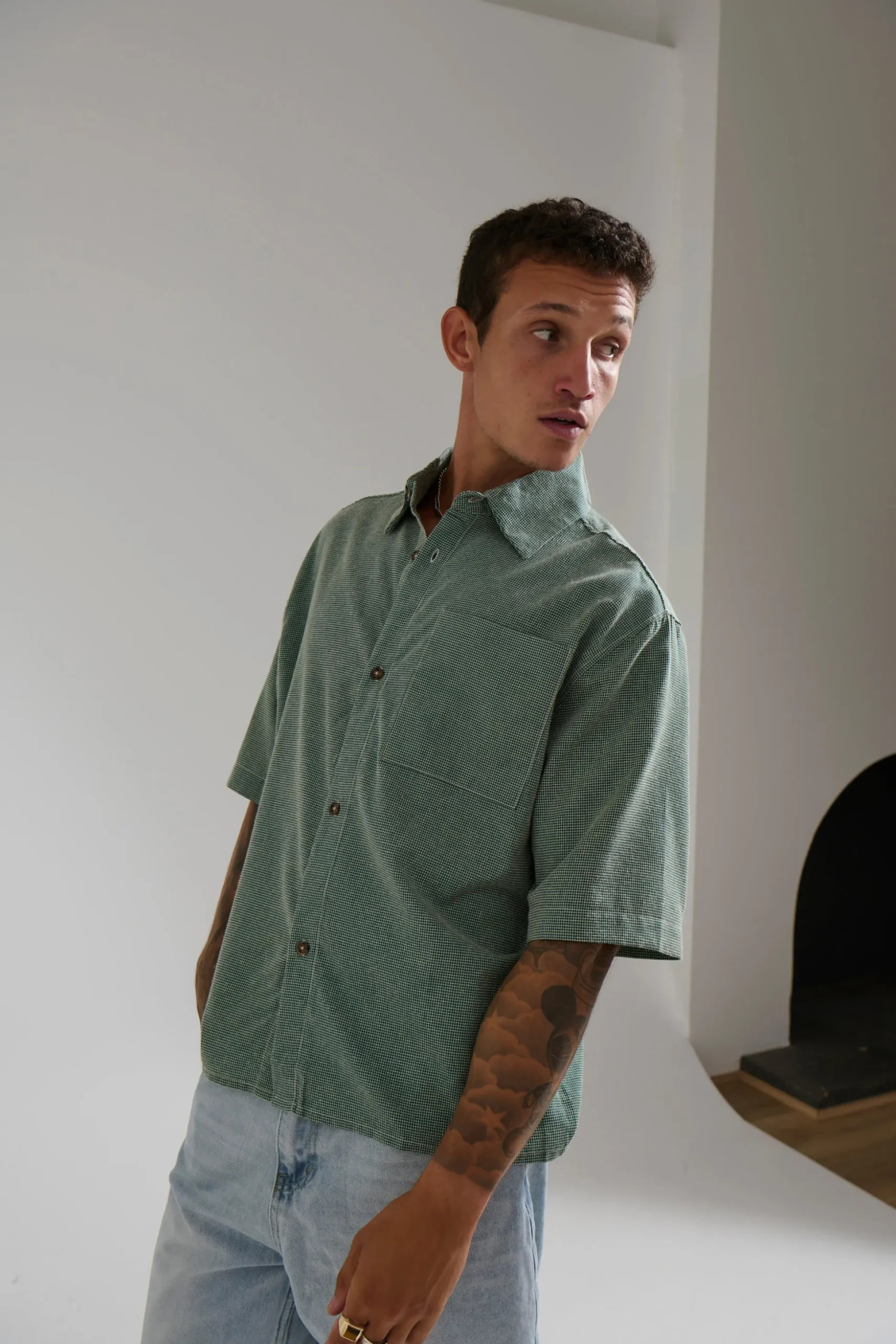 Scott Shirt Check Green