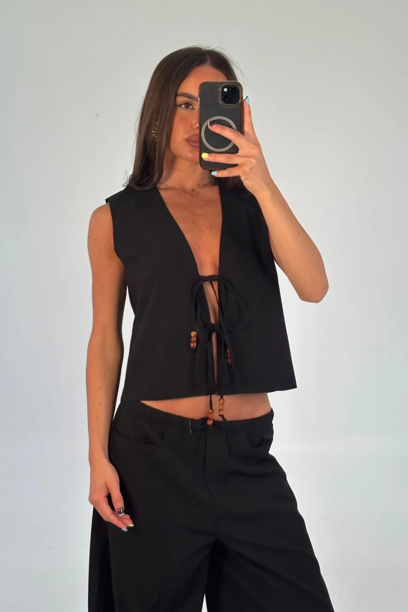 Silas Top Black