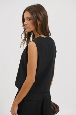 Silas Top Black