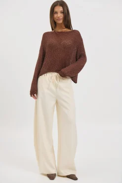Sonny Knit Chocolate