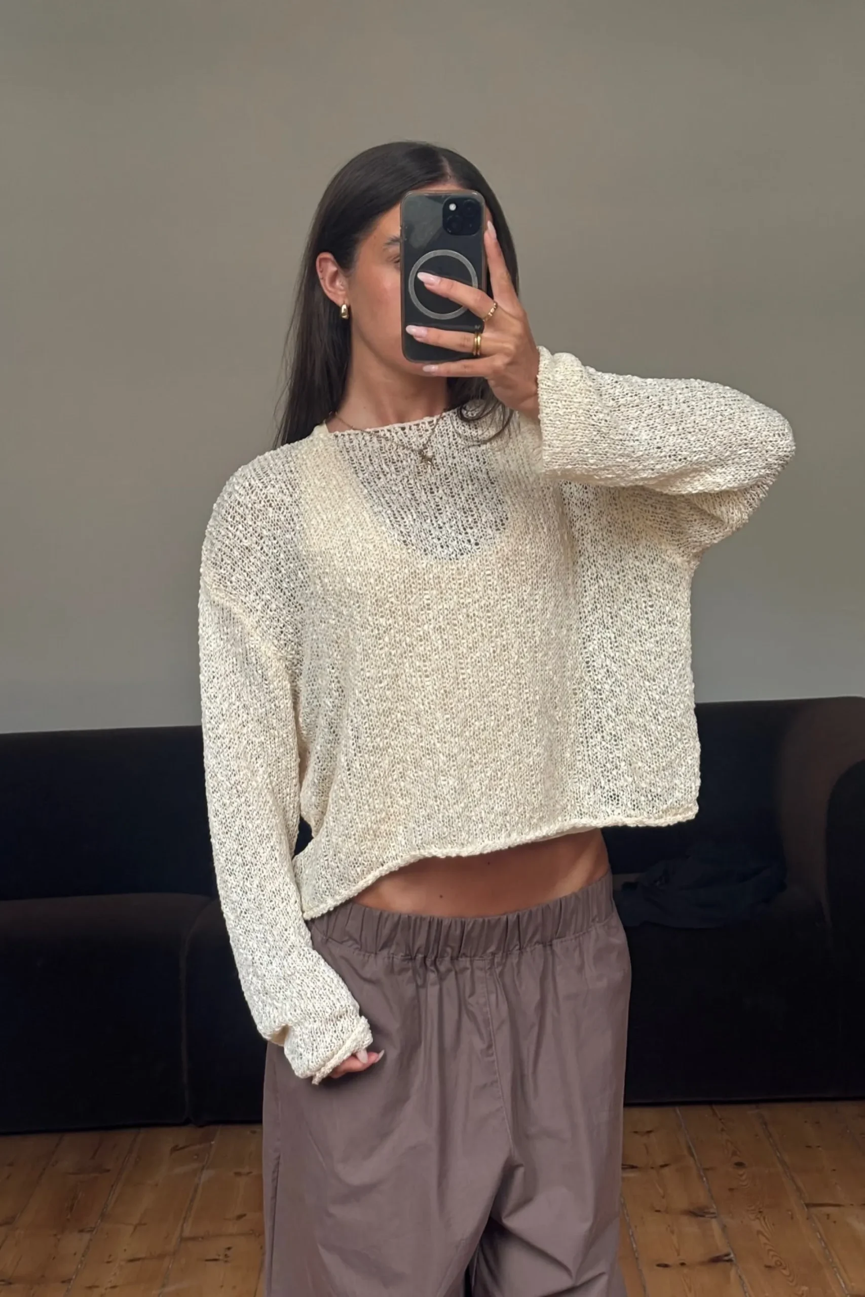 Sonny Knit White