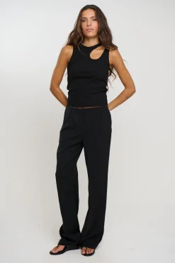 Veronika Tank Black