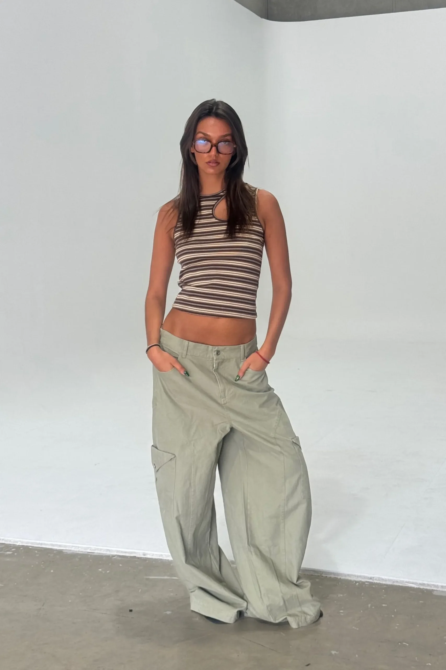 Veronika Tank Chocolate