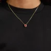 Willow Birthstone Necklace January