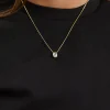 Willow Birthstone Necklace March