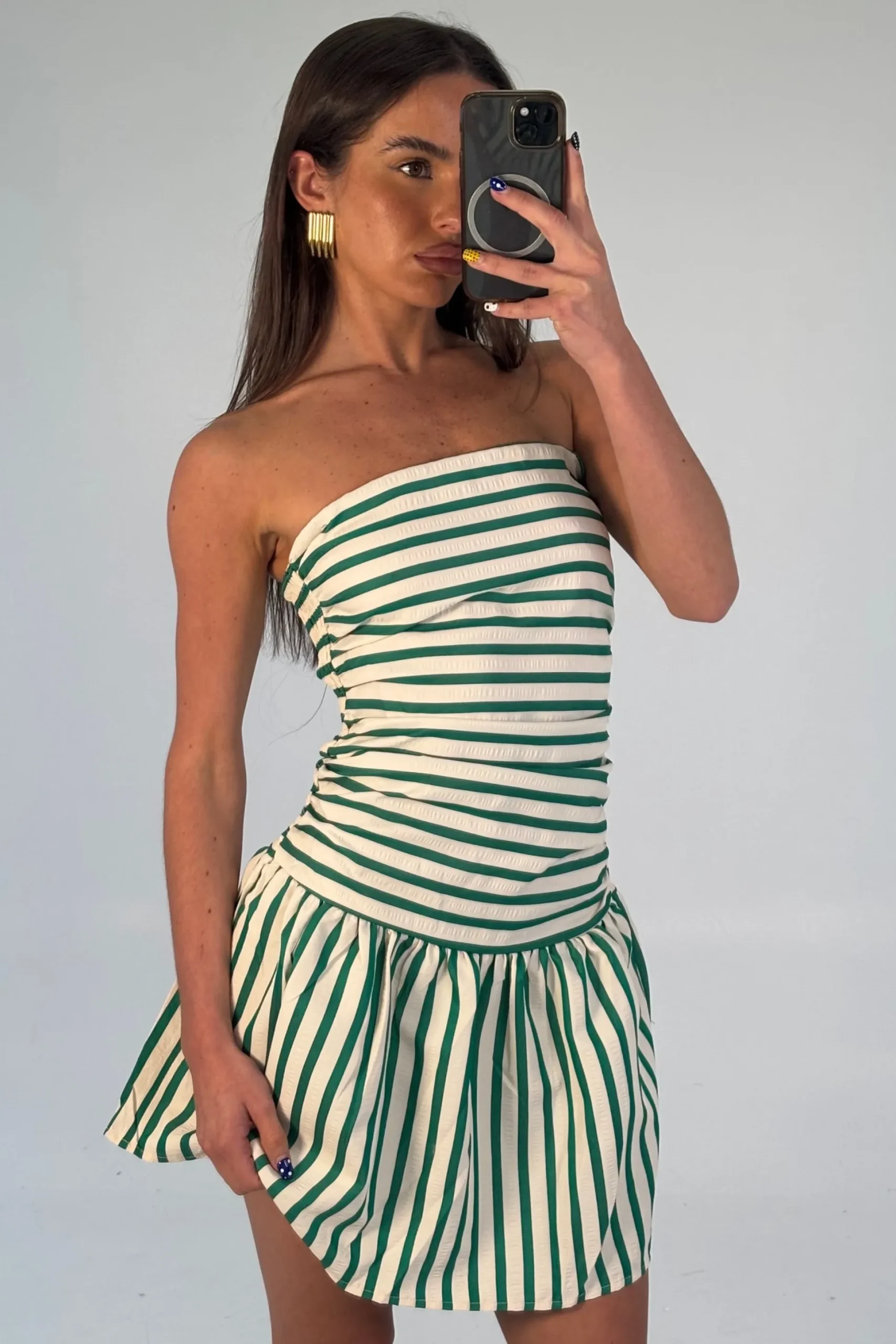 Zarella Mini Dress Green