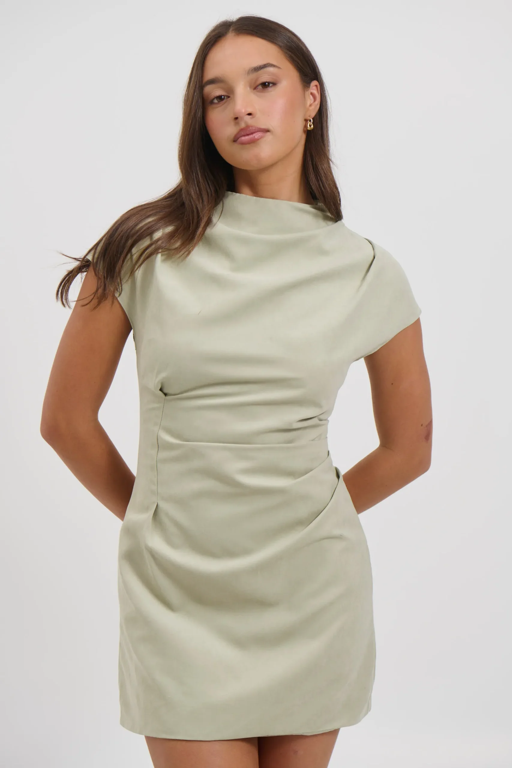 Ziah Mini Dress Matcha